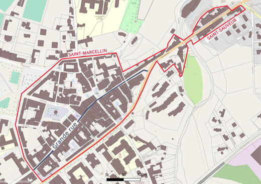 Le périmètre concerné Le périmètre concerné