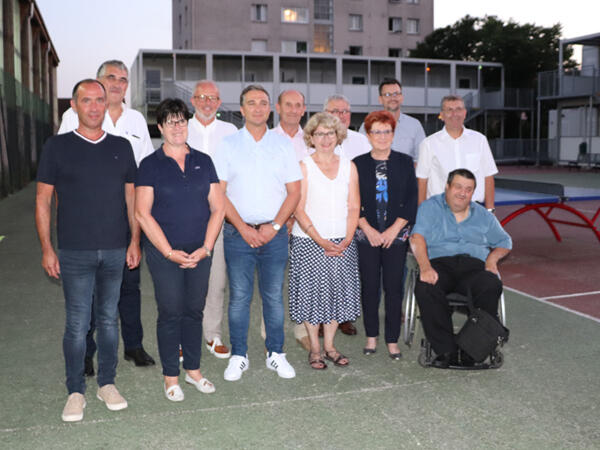 Les membres du bureau exécutif
